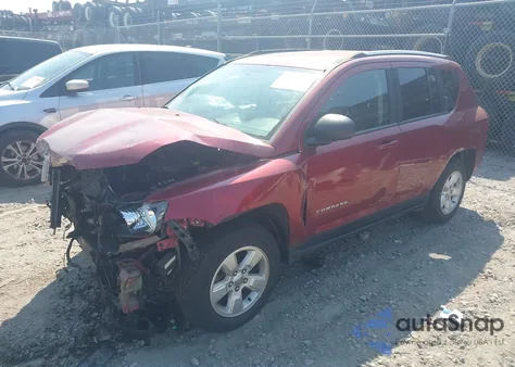 2015 Jeep Compass Sport из США, поврежденный, VIN 1C4NJCBA6FD218939